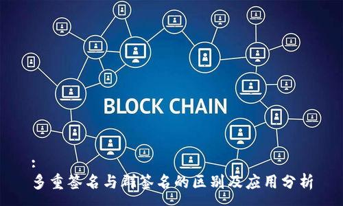 :
多重签名与群签名的区别及应用分析